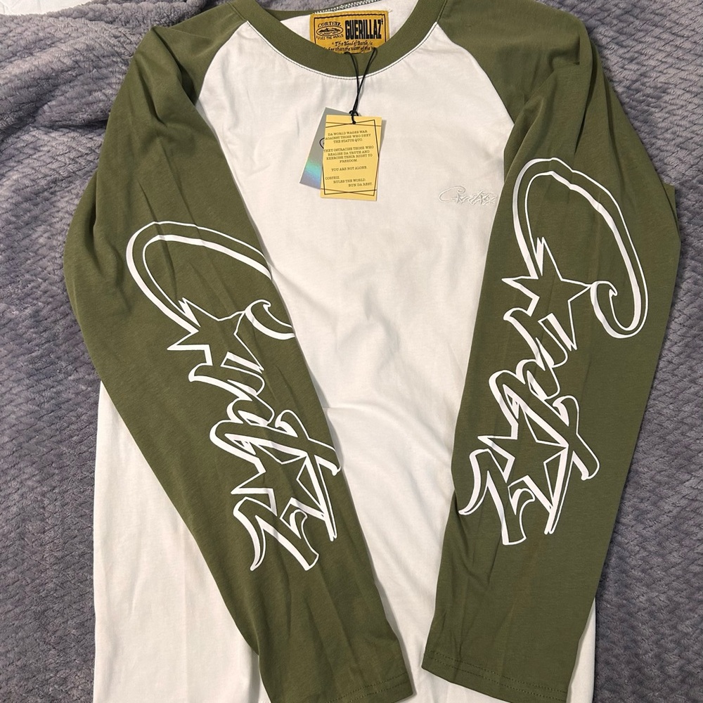 Corteiz Allstarz Raglan Long Sleeved Tee